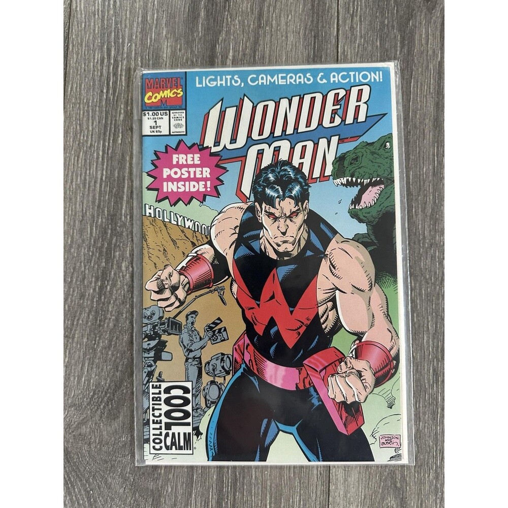 Marvel Wonder Man #1 Single Issue Comic Color Insert Bagged US Comics English